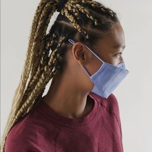 Baggu Organic Baby Blue Face Mask w/ ear loops!